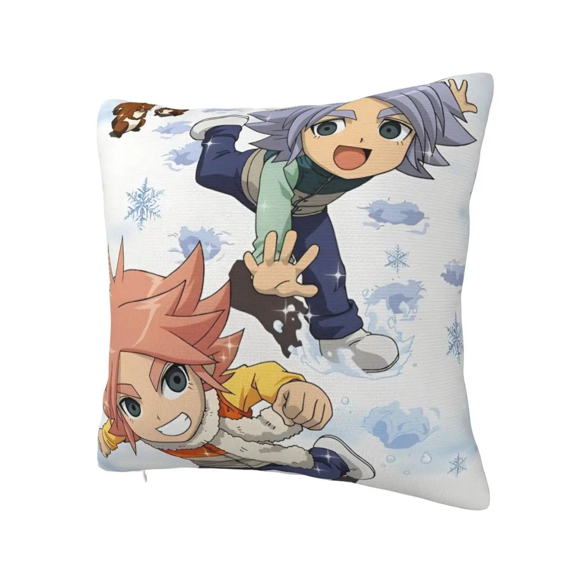 Inazuma Eleven Anime Pillowcase Double-sided Printing Cushion Cover Decoration Throw Pillow Case Cover Home Square 45X45cm