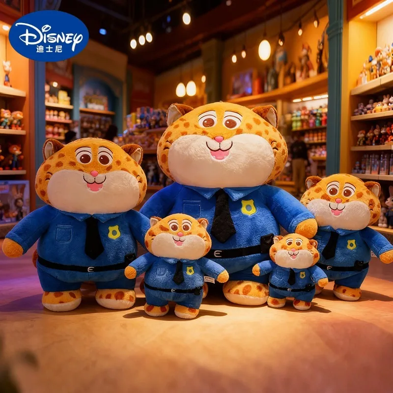 60/80/100 سنتيمتر سوبر كبير الحجم Benjamin Clawhauser ديزني أنيمي أفخم محشوة دمية Kawaii غرفة ديكور بلوشيز وسادة هدايا عيد #2