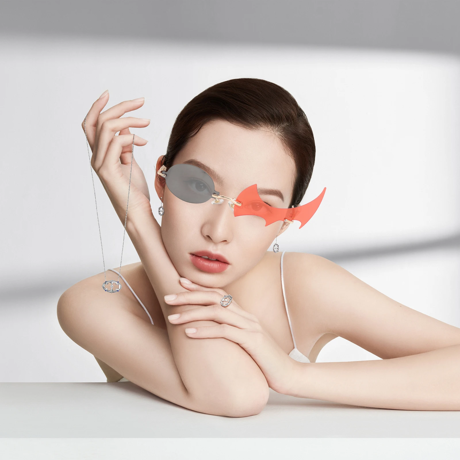 

Sunglasses Flame Fashion PC Metal High Definition Lenses Anti Glare Comfortable Wear Easy Clean ShapeFire Glasses