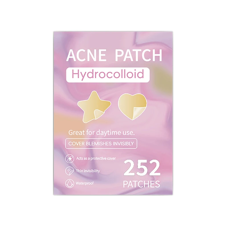 Parche Invisible para eliminación de acné, pegatinas para el cuidado de la piel, corrector de manchas faciales, herramientas de maquillaje de belleza, 252 piezas