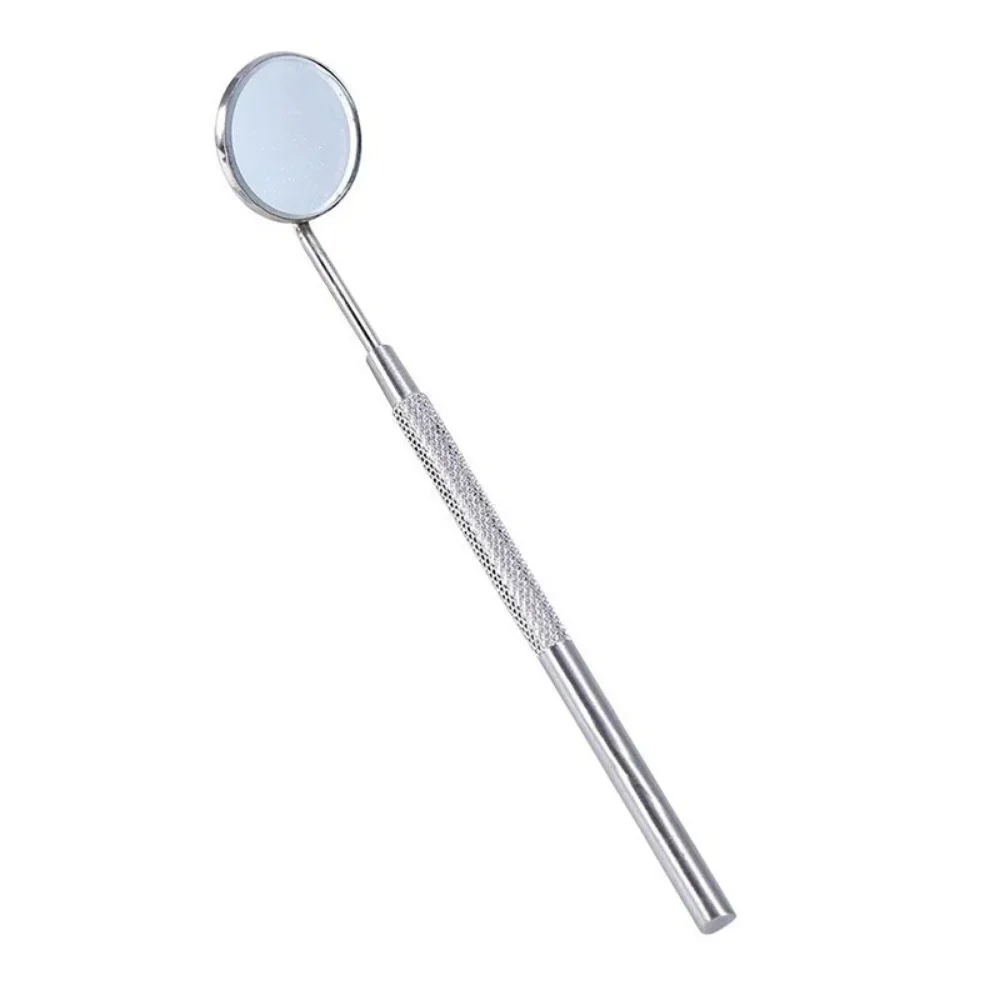 Dental Lab Mouth Mirror Stainless Steel 16cm Oral Hygiene Care Tool Detachable Dentist Clinic Teeth Whitening Inspection Mirror