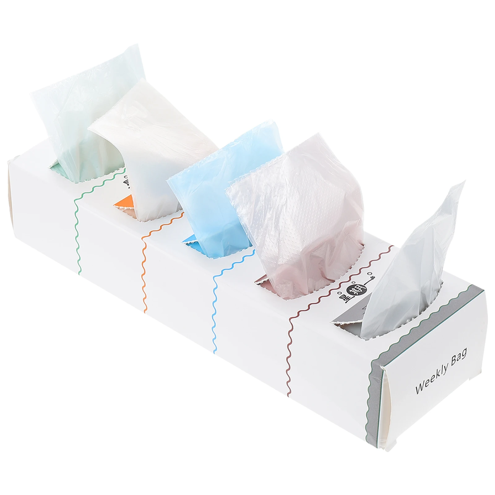 

250pcs Desktop Trash Can Bag Mini Rubbish Liners Heavy Duty Garbage Small PE Material Thick Design Disposable Bags Home Office