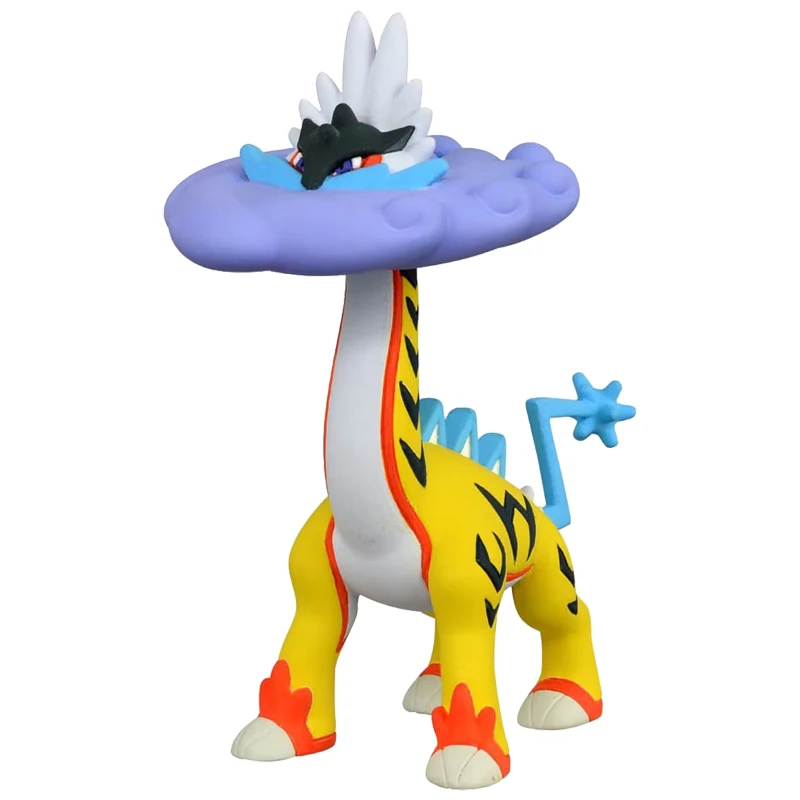 TAKARA TOMY-Figurines miniatures Pokémon Raging Bolt, Collection cancers, Modèle de jouet pour enfants, Ornements de paradoxe, Cadeau d'anniversaire