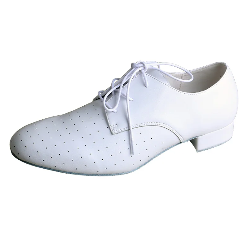 Venus Lure Customized Flat Man Dance Shoes White bd Dance Shoes Latin Men 2.5CM/4.5CM