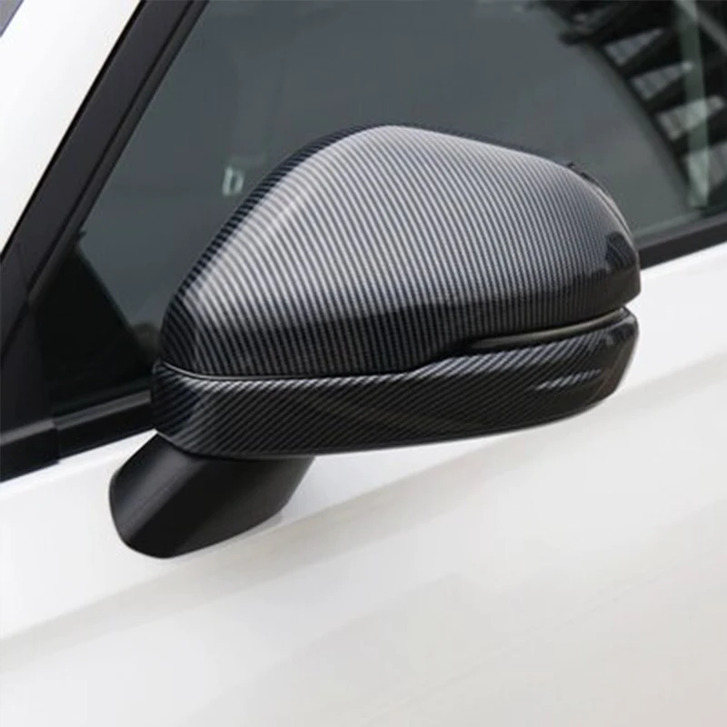 For Honda HRV HR-V VEZEL 2021-2022 ABS Carbon Fiber Car Exterior Accessories Of Side Rearview Mirror Decorative Protective Cover