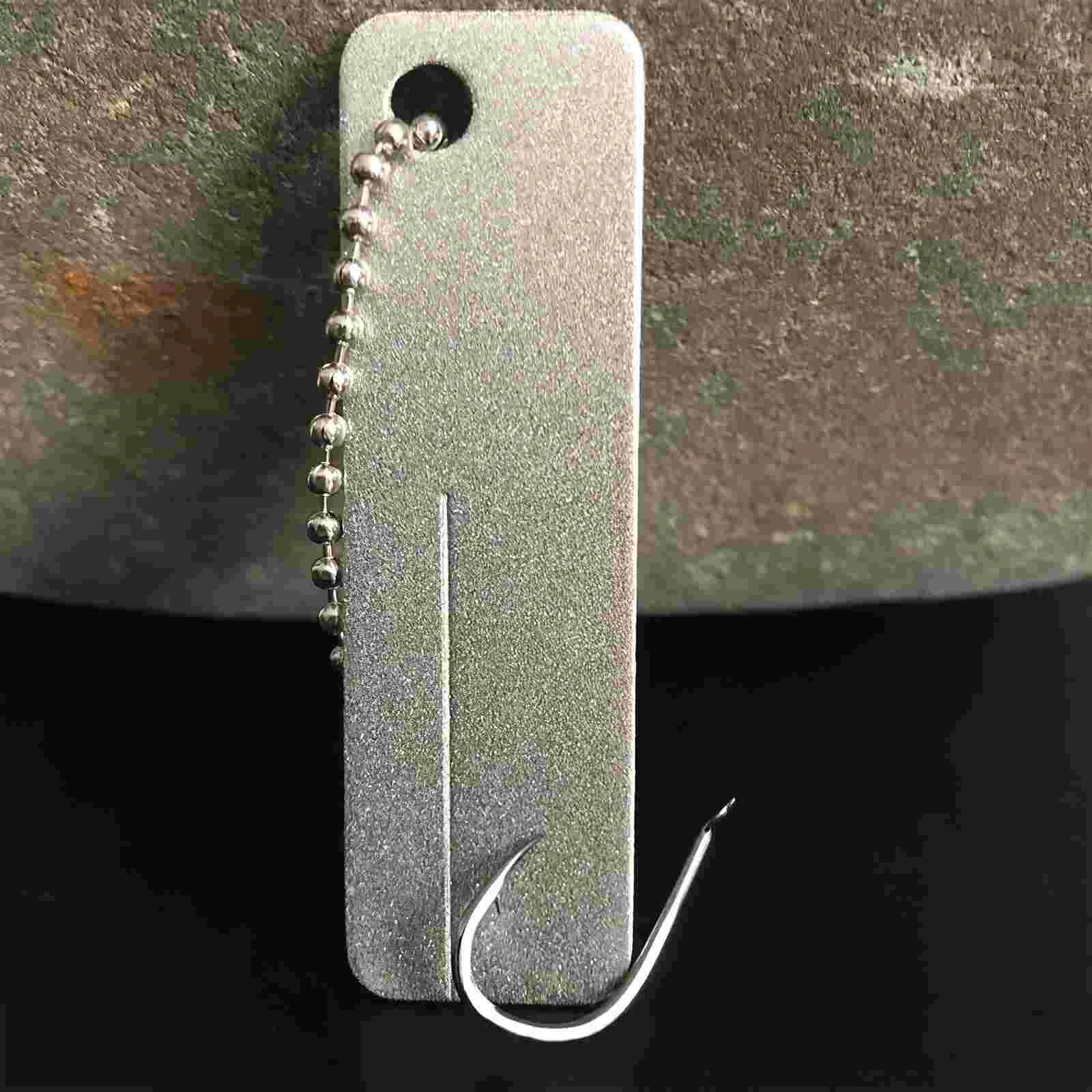 

4 Pcs Knife Sharpener Portable Fishing Hook Sharpening Tool Stones Grinding File Parts Gear Angling Accessories