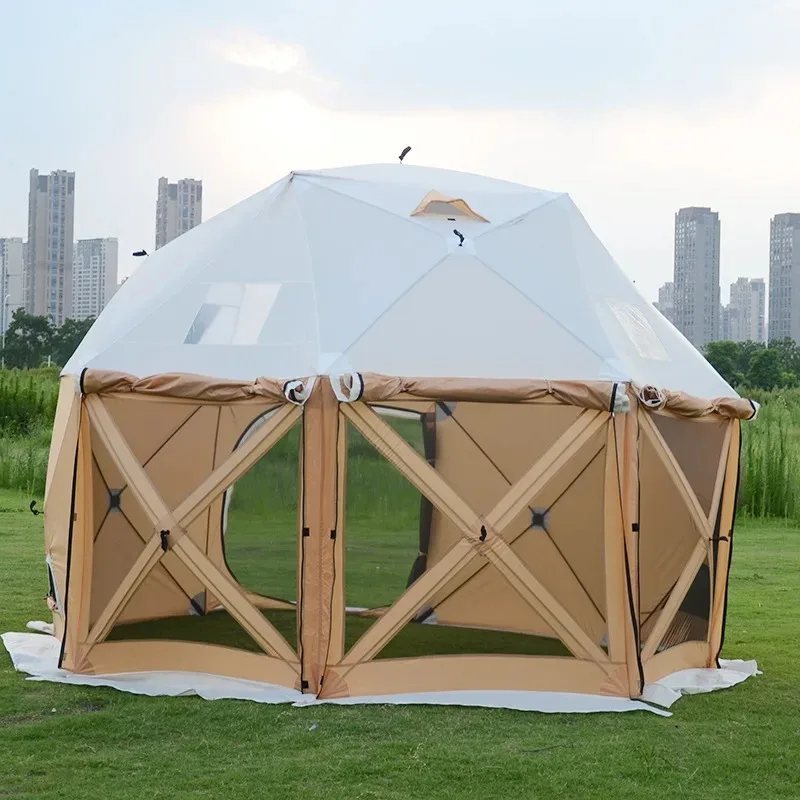 *for Translucent dome tent spherical convenient folding outdoor leisure camping picnic windproof portable sunshade