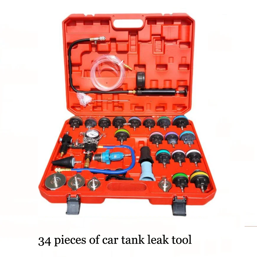 Radiator Lek Detector Auto Koelsysteem Tester Drukmeter Kit Watertank Lekdetectie Detector Auto Reparatie Tool