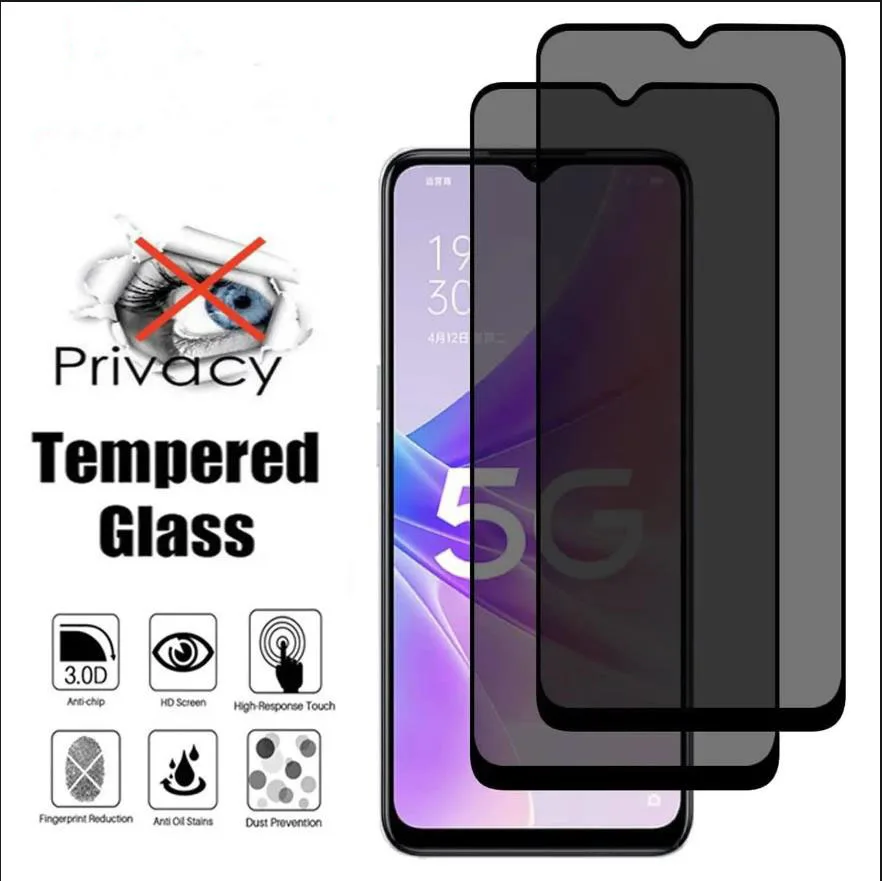 

2Pcs Privacy Tempered Glass For Vivo Y15 Y17 Y19 Y20 Y51 Screen Protector Anti Spy Glass