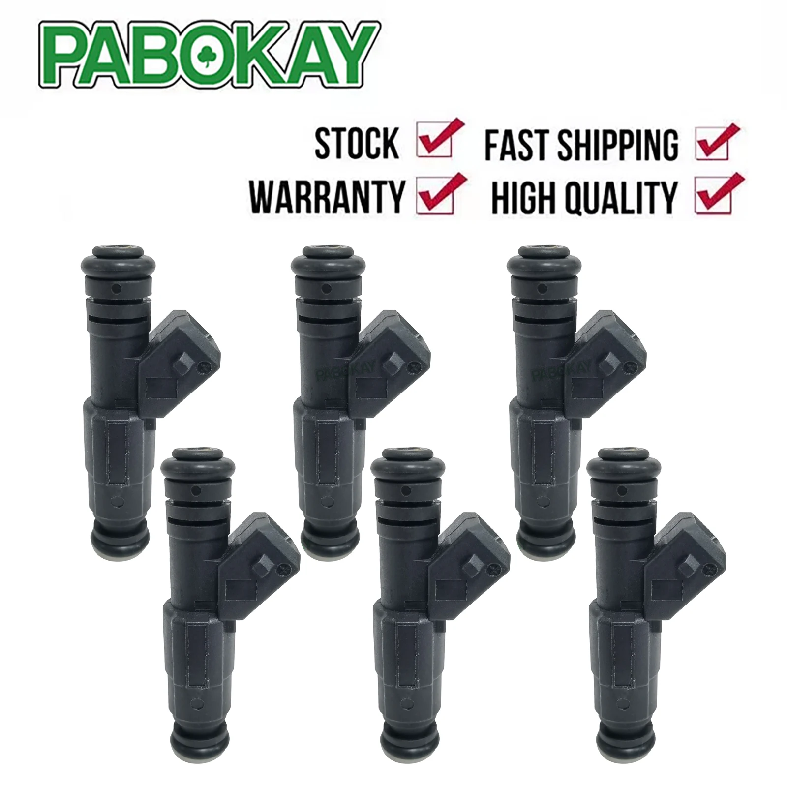 6 Pieces X FUEL INJECTORS FOR FORD FALCON AU 4.0L FAIRLANE LTD 3.8L 0280155844