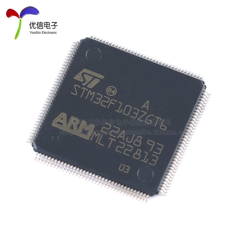 5PCS original STM32F103ZGT6 LQFP-144 ARM Cortex-M3 32-bit microcontroller -MCU