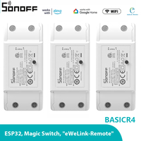 SONOFF Basic R4 WiFi DIY Iterruptor Smart Switch Remote Controller Smart Home eWeLink APP Control Work with Alexa Google Home
