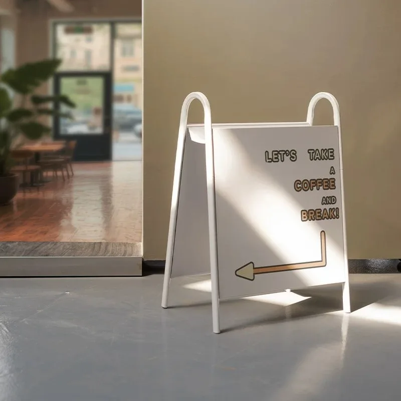 Freestanding Outdoor Sign Display Stand for Entrances | Custom Outdoor Metal Freestanding Signs for Shops