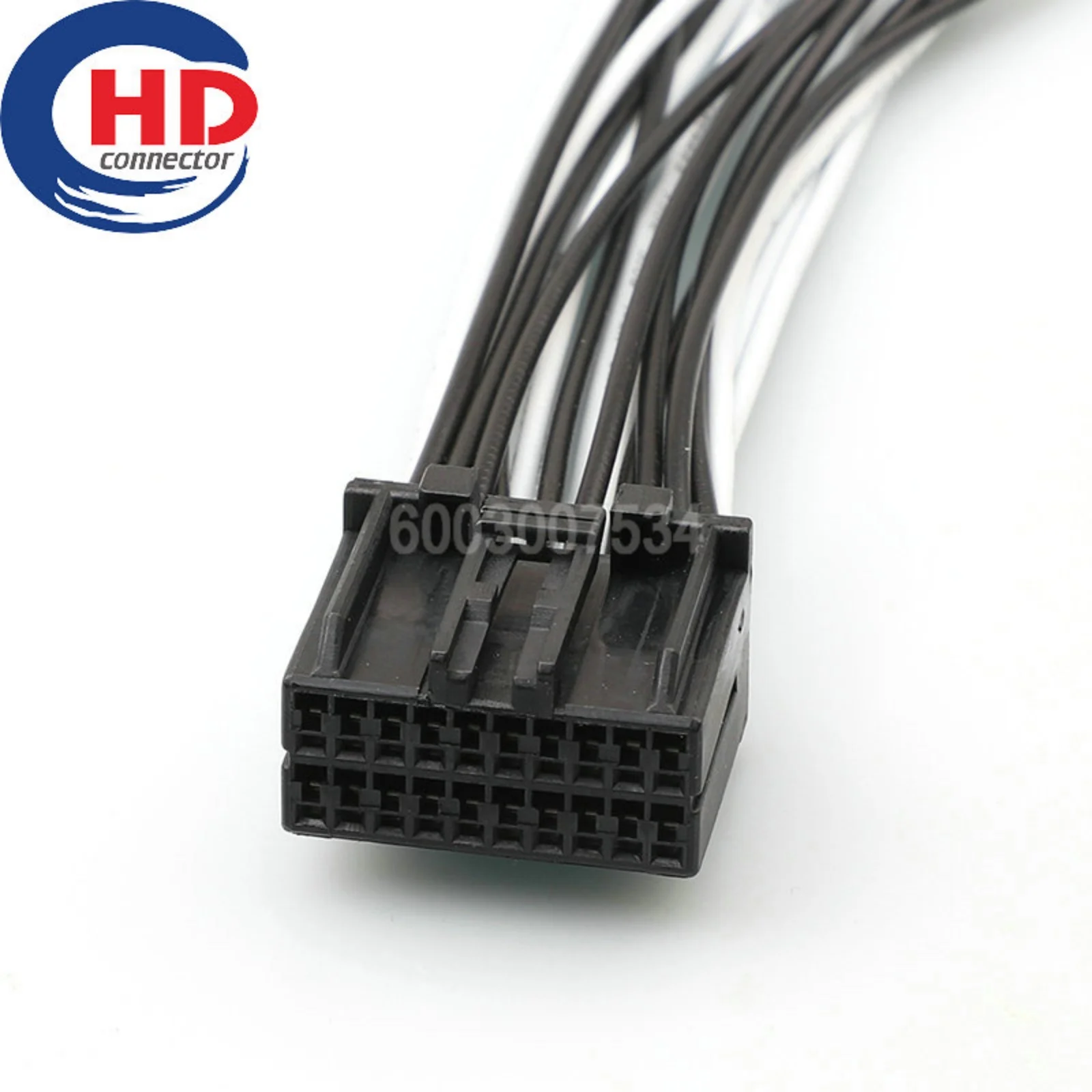 20 Pin Connector Unsealed 1.2mm Series Female Connector Cable Plug Motorcycle Electrical Harnesses Wiring Harness 179057-2