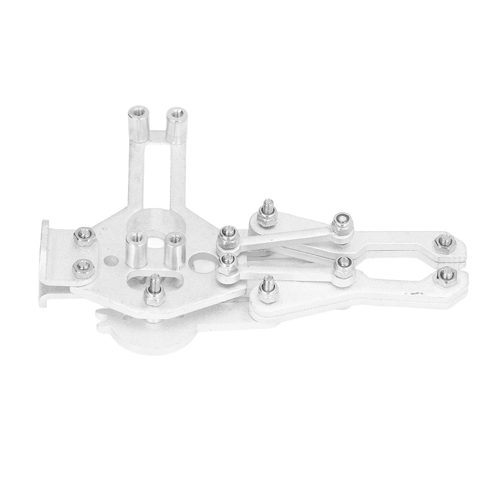 Mechanical Arm Claw Mechanical Arm Mechanical Claw Arm Robot Clamp Aluminium Alloy High Strength Accessory for Servo Robot Clamp
