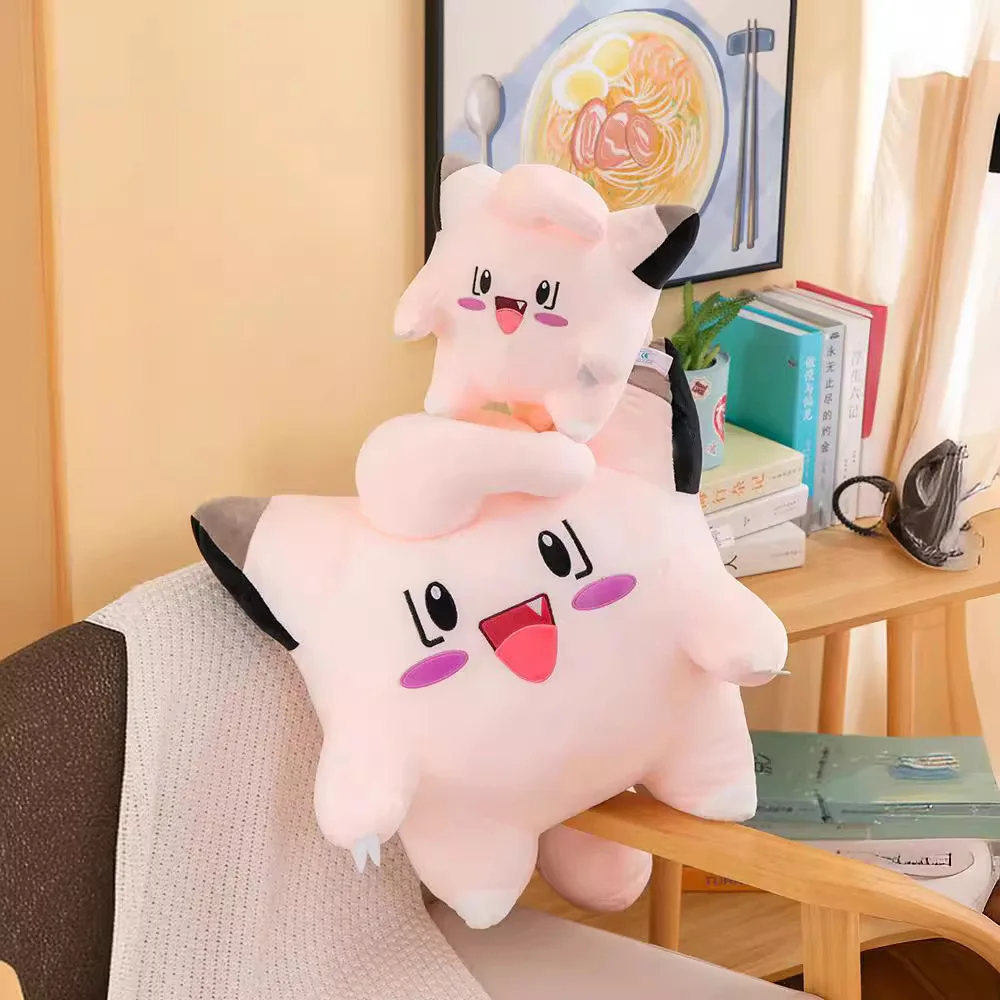 かわいいクレフェアリーぬいぐるみ人形かわいいデジタルモンスターポケモンぬいぐるみ子供のための誕生日クリスマスギフト女の子男の子ぬいぐるみ