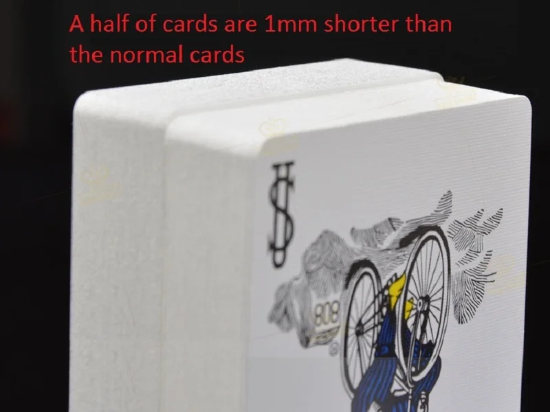 Bicycle Svengali Playing Cards Forced Deck USPCC Short Magic Cards Atom Poker Close Up Magic Tricks Props for Magician