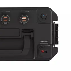 Multifunctional Battery Box Fireproof High Current Terminal USB Ports RV Batteries Boxs for SUV Picnic Travel Truck Camping