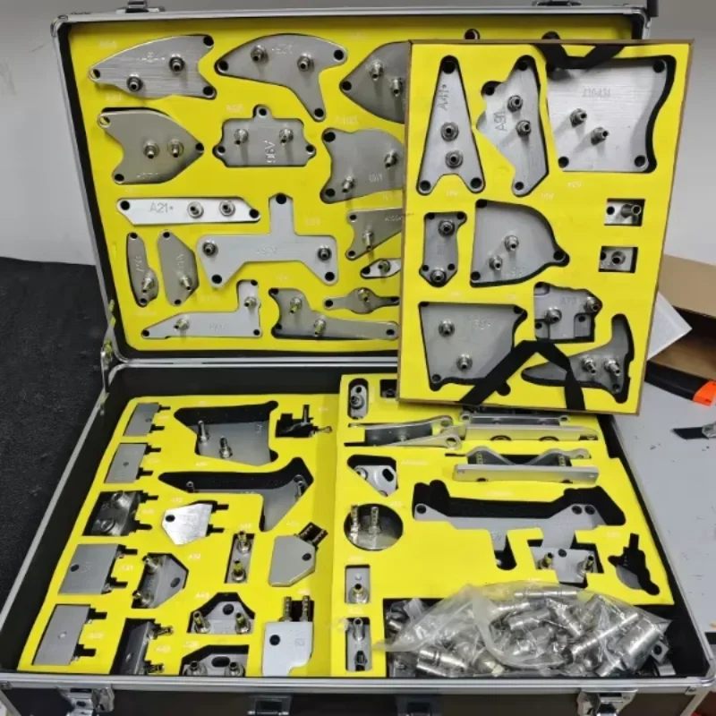 Aluminum Alloy Auto Automatic Transmission Oil Replacement Gearbox Quick Adapters ATF Connectors 140pcs/set