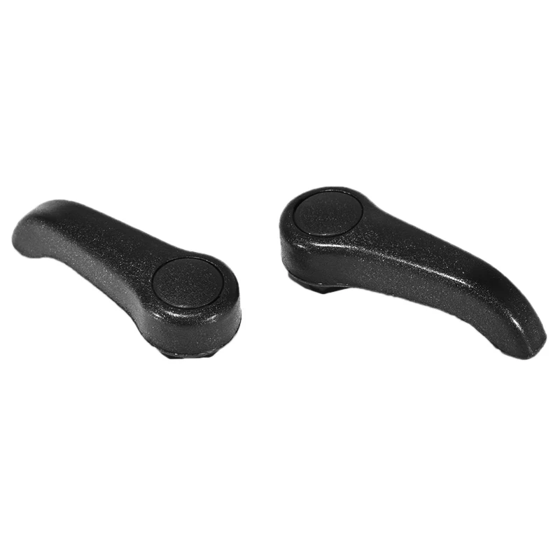 1 Pair Car Seat Adjusting Lever Handle Pull Handles For Renault Clio MK2 Interior Hand Seat Jan Tilt Pull Set Dark Grey Car Part