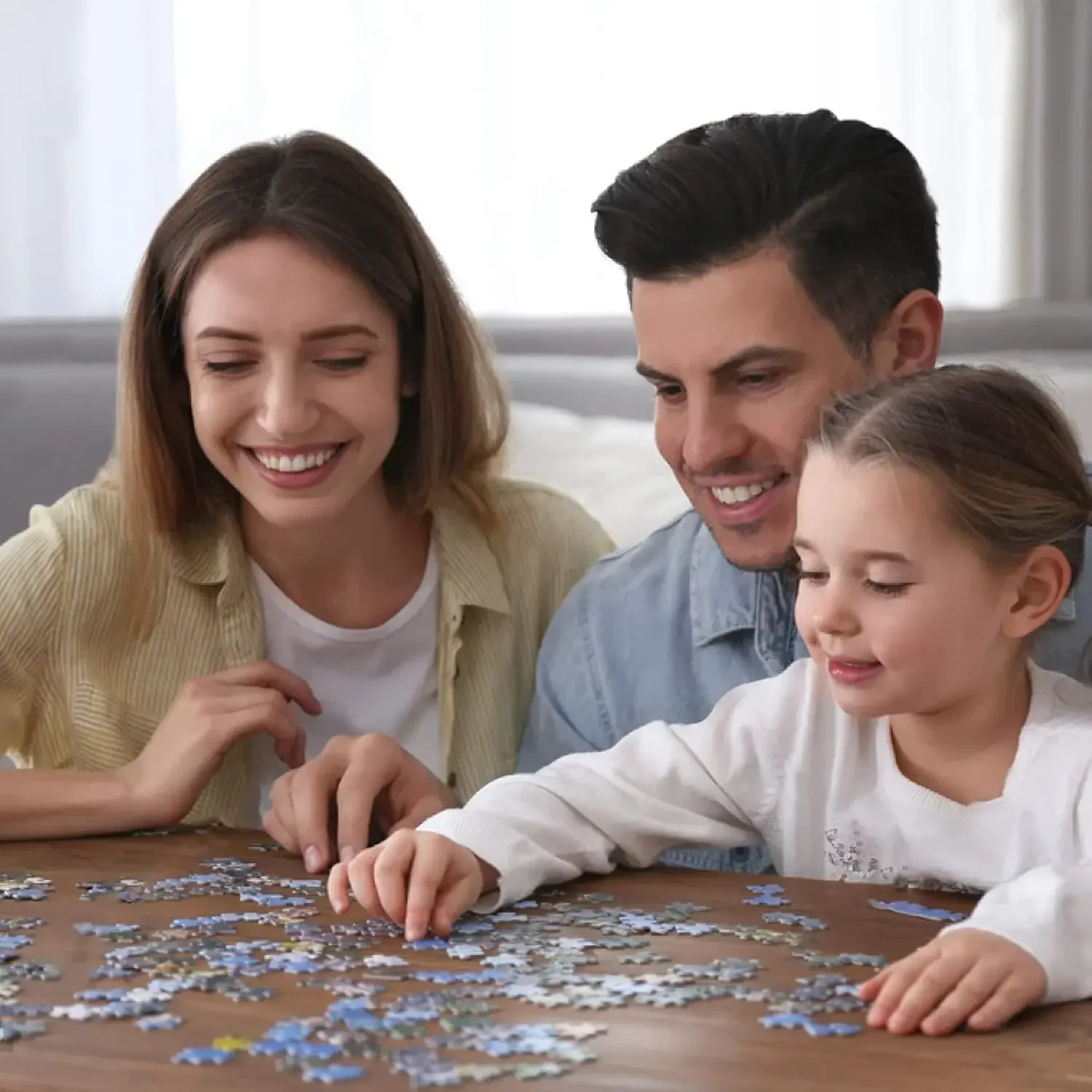 1314/1000/520 Pieces Puzzles for Colorful Skeleton Jigsaw Puzzles for Gameroom  Livingroom Challenging Family Activity Games