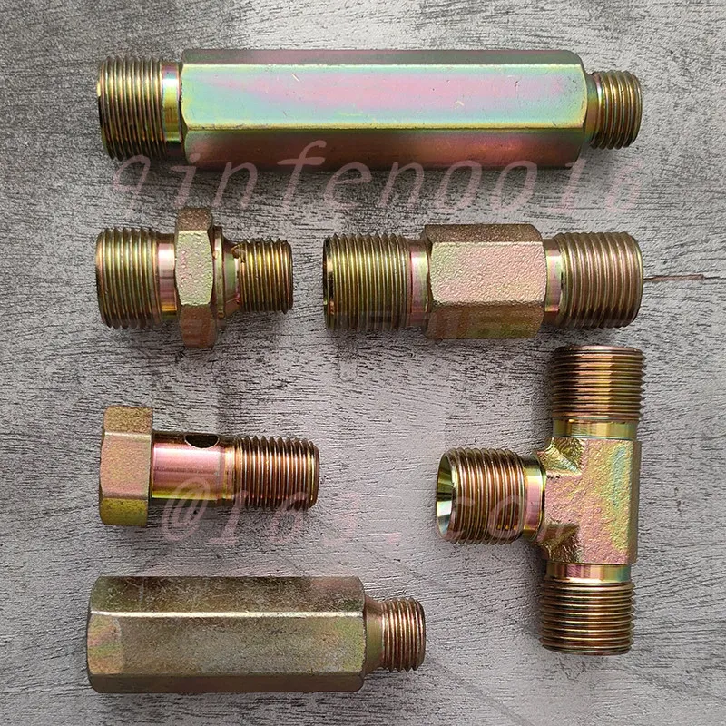 

Various Type Hydraulic Oil Pipe Connector Fitting For LAUNCH Weijia Lifting Machine Hose Connection Joint Spare Parts