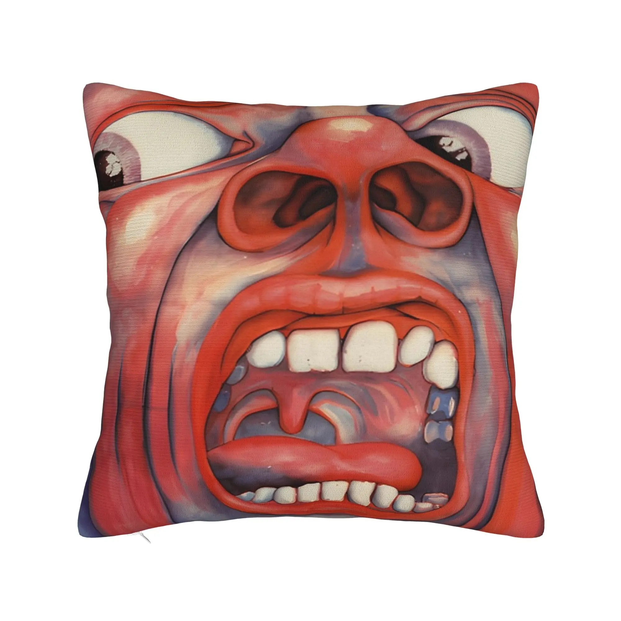 King Crimson Rock Band Pillowcases Accessories Printing Cushion Cover Decorative  Pillow Case Cover Home Multiple Sizes