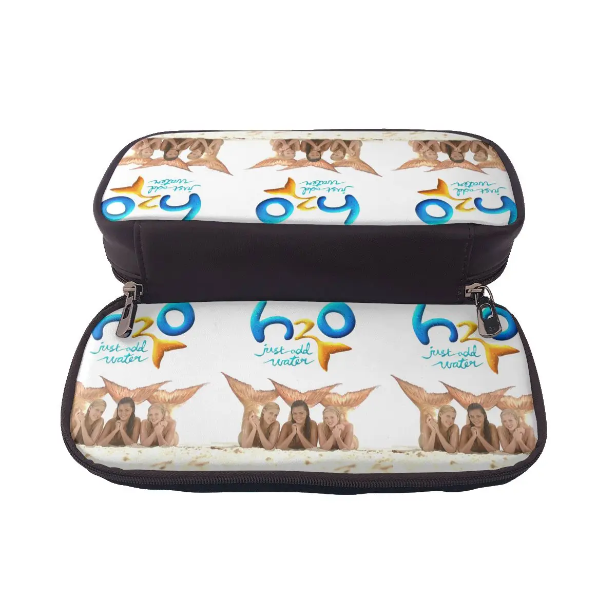 

Cartoon Anime H2O Just Add Water Leather Pencil Case for Kids Gifts Pen Box Pencil Bag Stationery Supplies Pen Holder Bag