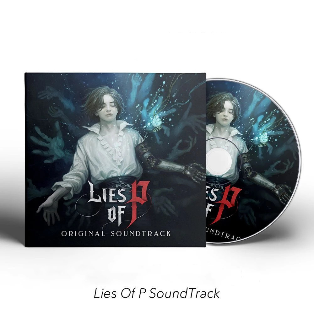 Game Lies Of P Music CD Greatest Hits OST Album Divine Service 2pcs Music Record Cosplay Walkman Car Soundtracks Box Party Music