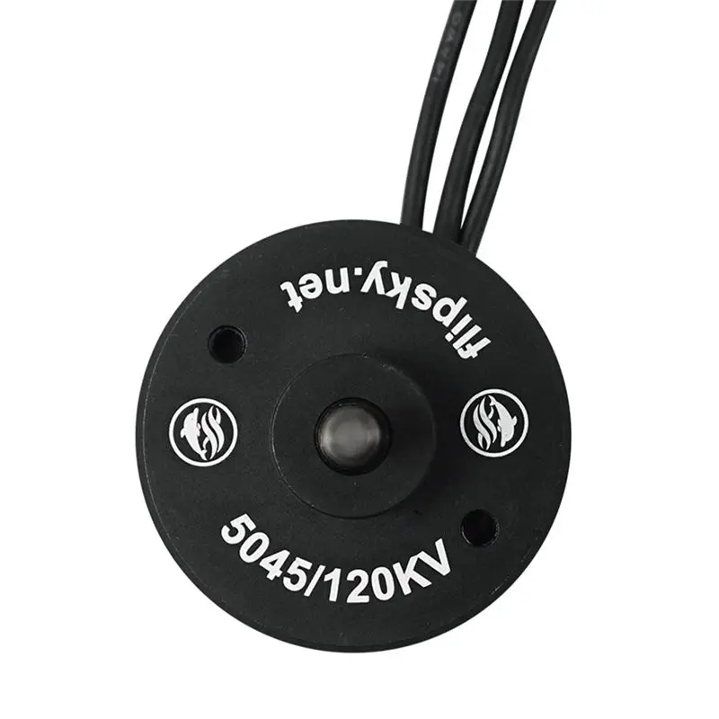 DT23 for FLIPSKY 5045 Waterproof Brushless Motor 120kv 720W for Underwater Robot Eboat Efoil Lifeboat Black