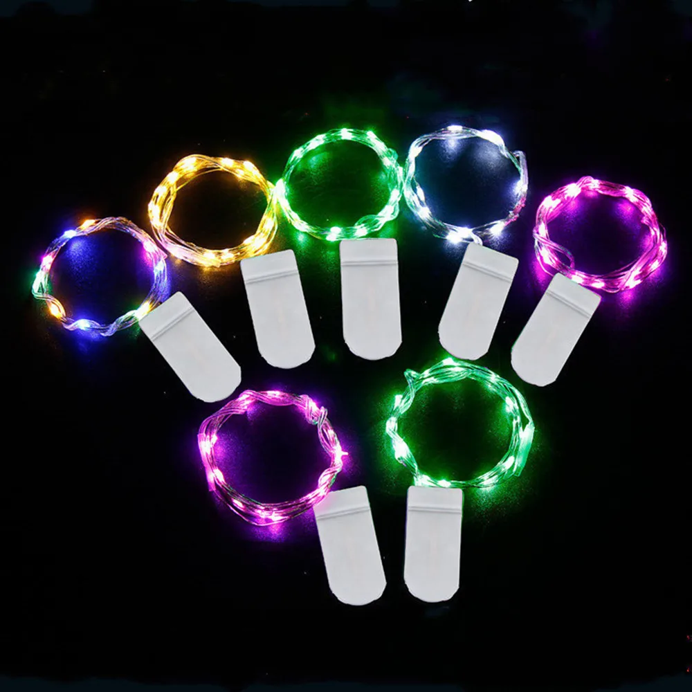 3M LED String Lights Battery Garland Fairy Christmas Decoration 2M Festoon Bulb For New Year Wedding Brithday Party Lamp