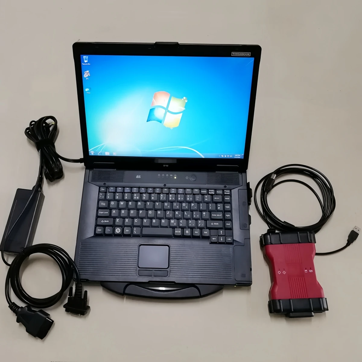 V/CM2 2 in 1 for Fo/rd for M/azda IDS V129 Diagnostic Tool Full Cables with CF52 4G Laptop Software Installed