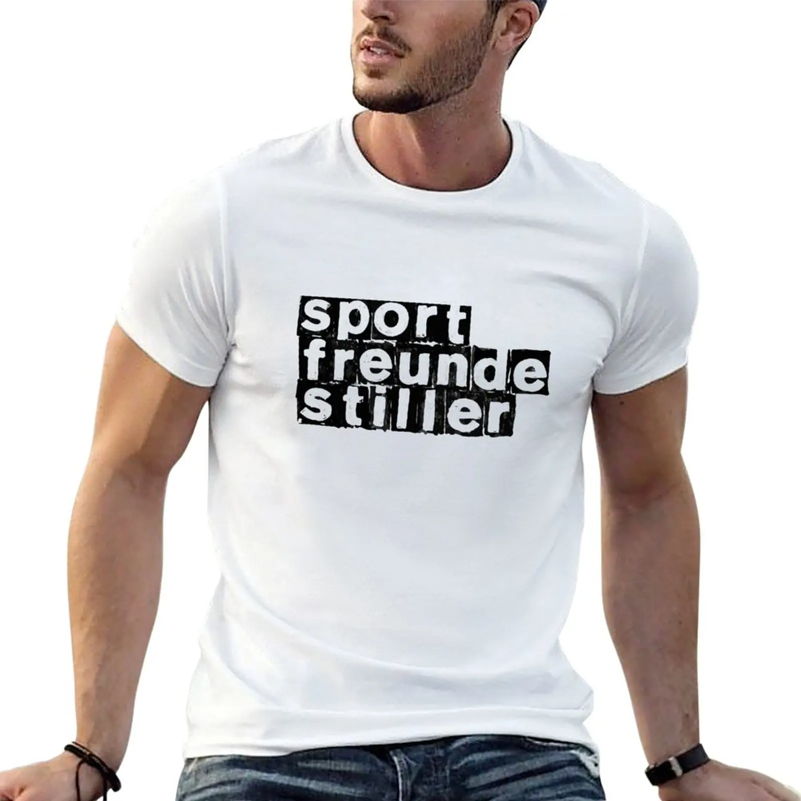 

Sportfreunde Stiller T-Shirt t shirt man plain cotton t shirts high quality T-Shirt
