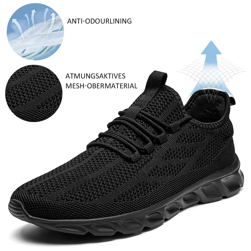 Damyuan Männer Turnschuhe leichte lässige Sportschuhe Outdoor atmungsaktive Mesh Laufschuhe sportliche Jogging Tennis schuh Größe 40-46