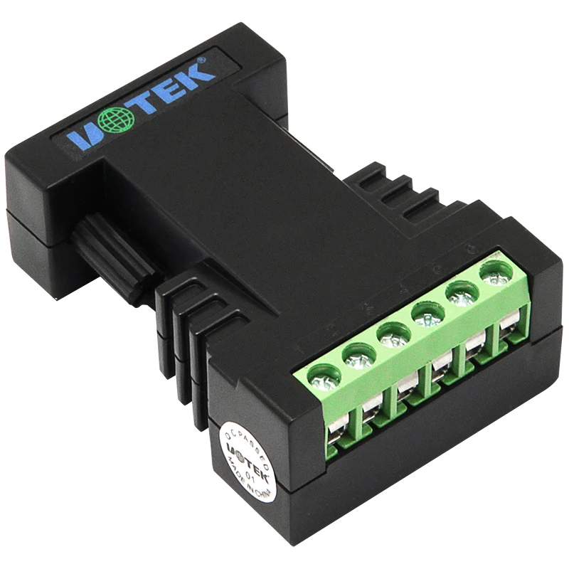 UOTEK RS232 to RS485 RS422 Converter DB9 Female Connector Industrial RS-232 RS-485 RS-422 Adapter with Optical Isolation UT-2127