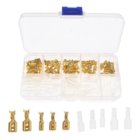 120PCS/box Insulated Male Female Wire Connector 2.8/4.8/6.3mm Male-Female Terminals Spade Connectors Assorted Kit
