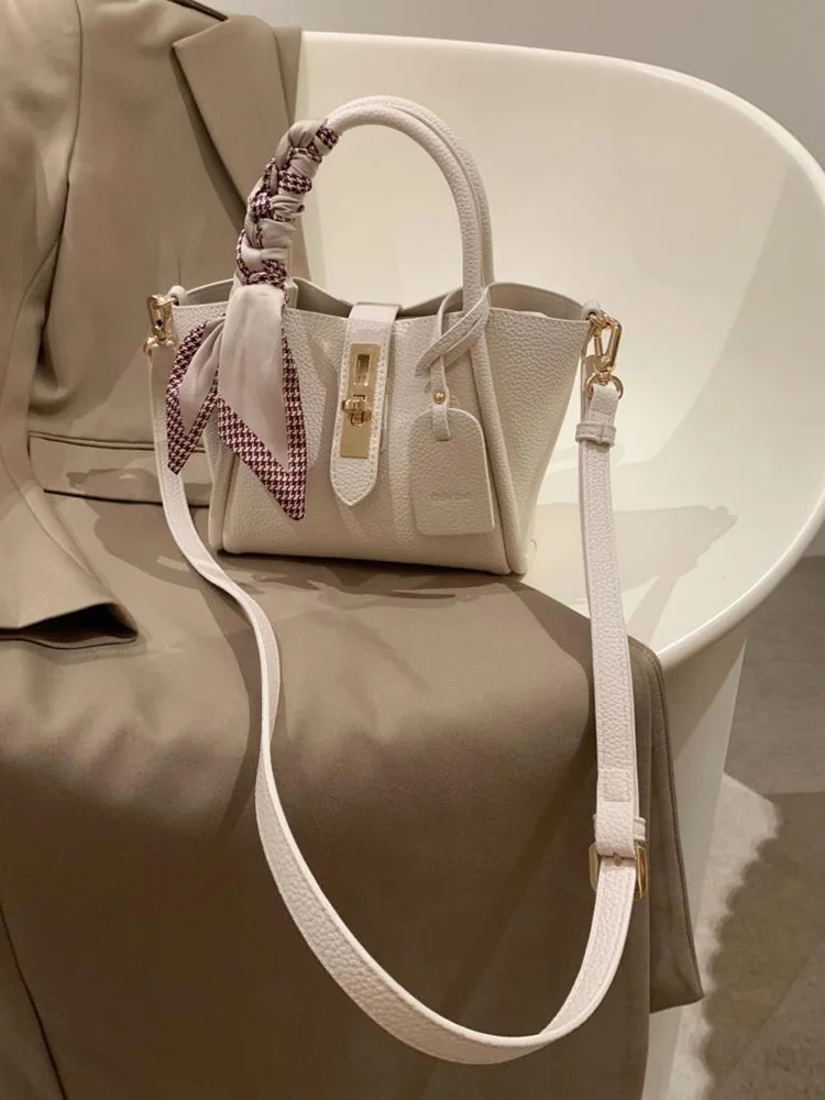 Tote Bag for Women 2026 Fashion New Style Scarf High-quality Handbag High-end Feeling Commuting Shoulder Bag Crossbody Bag
