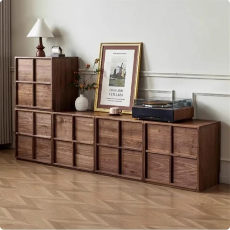 

Free combination cabinet antique TV cabinet bone line cabinet locker retro furniture