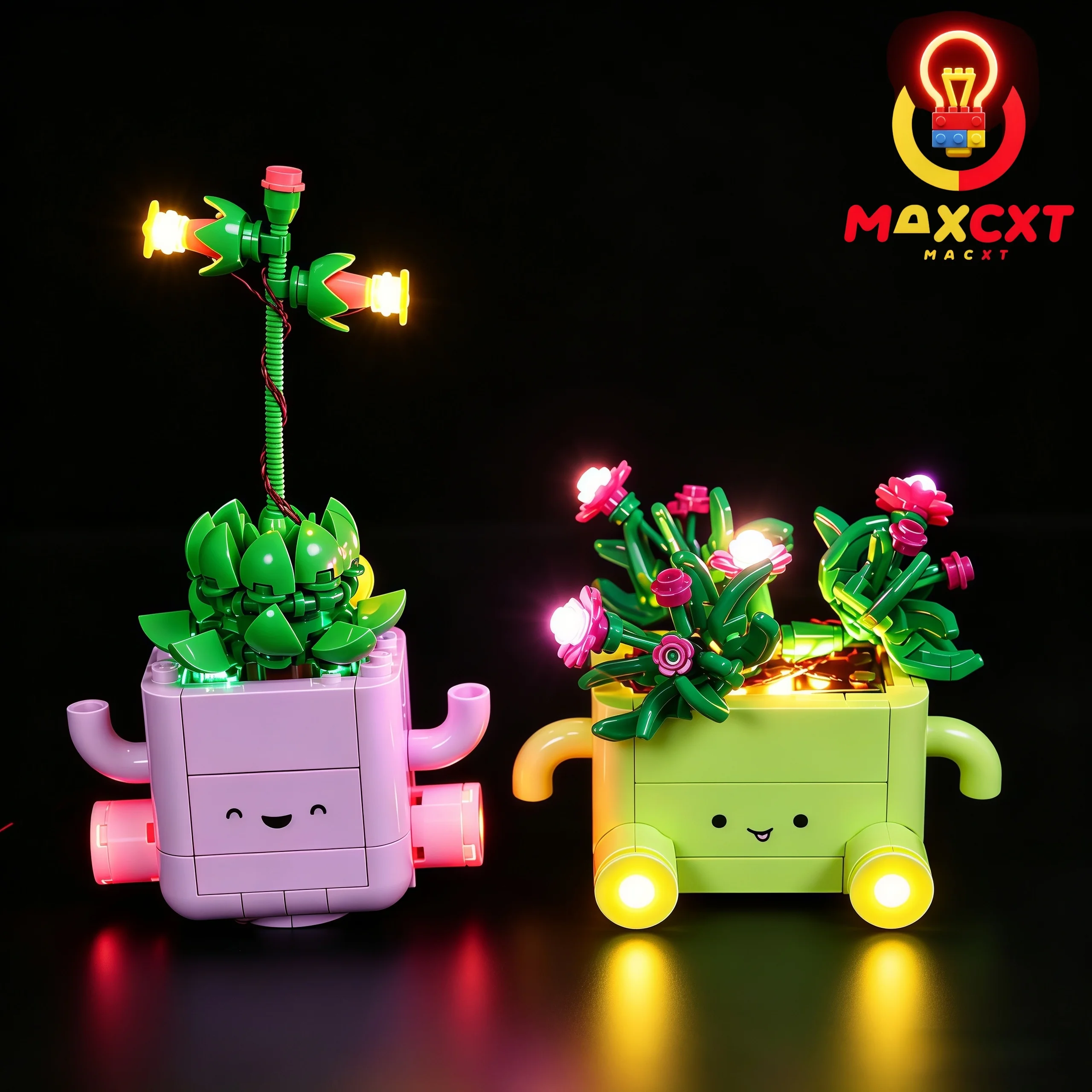 

MAXCXT LED Light For LEGO 11506 Rocking Plants DIY Decorative Lamp Not Include Building Blocks Set