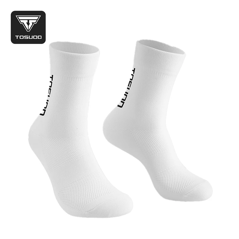 

TOSUOD высокоэластичные амортизирующие велосипедные носки профессиональные дышащие для шоссейного велосипеда MTB велосипедные мужские и женские
