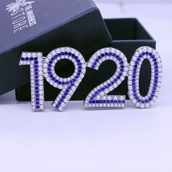 Fashion College Sorority Greek Letter Zeta Phi Beta 1920 Pin Finer Women Soror Brooch Jewelry