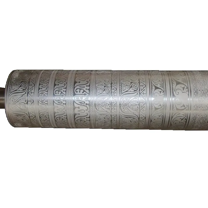 Customized Stainless Steel Embossing Roller Stainless Steel Roller Embossing Machine Manufacturer's Product for Moulds