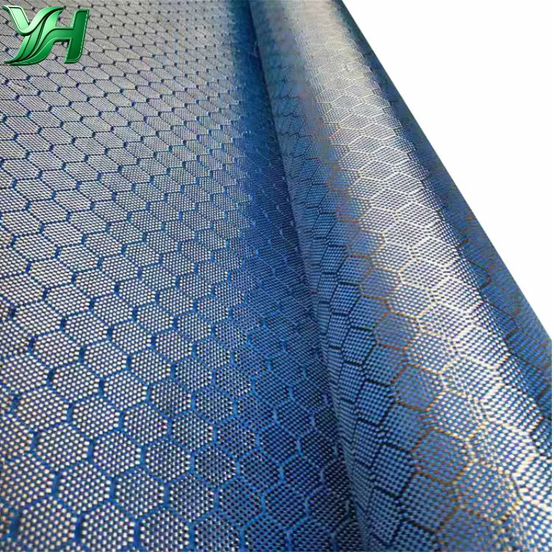 3K 240gsm Carbon Fiber Fabric Football / Hexagon Woven Cloth for Automotive, Sports, DIY Decor