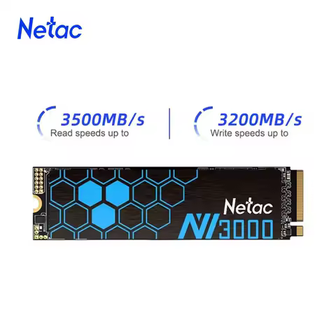 Netac SSD NVMe M2 500GB 250GB 2TB SSD 1TB M.2 NVME 2280 PCIE3.0 3500MB/s Internal Solid State Hard Disk Drive for Laptop Desktop