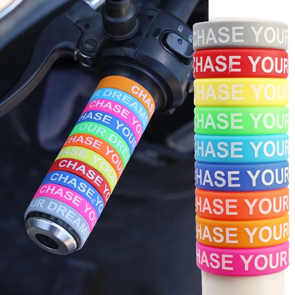Universal 30mm Electric Vehicle Handlebar Sleeve Silicone Anti Slip Ring E Bike Motorcycle Scooter Grip Cover Hand Protector Fix