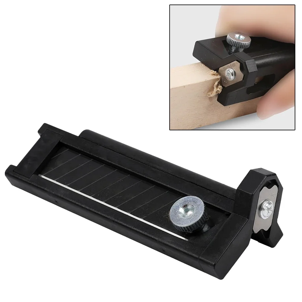 Outil de chanfrein d'angle de rabot à chanfreiner, conception de point de coupe, matière plastique, lame R1, R1.5, Inter, lame R3