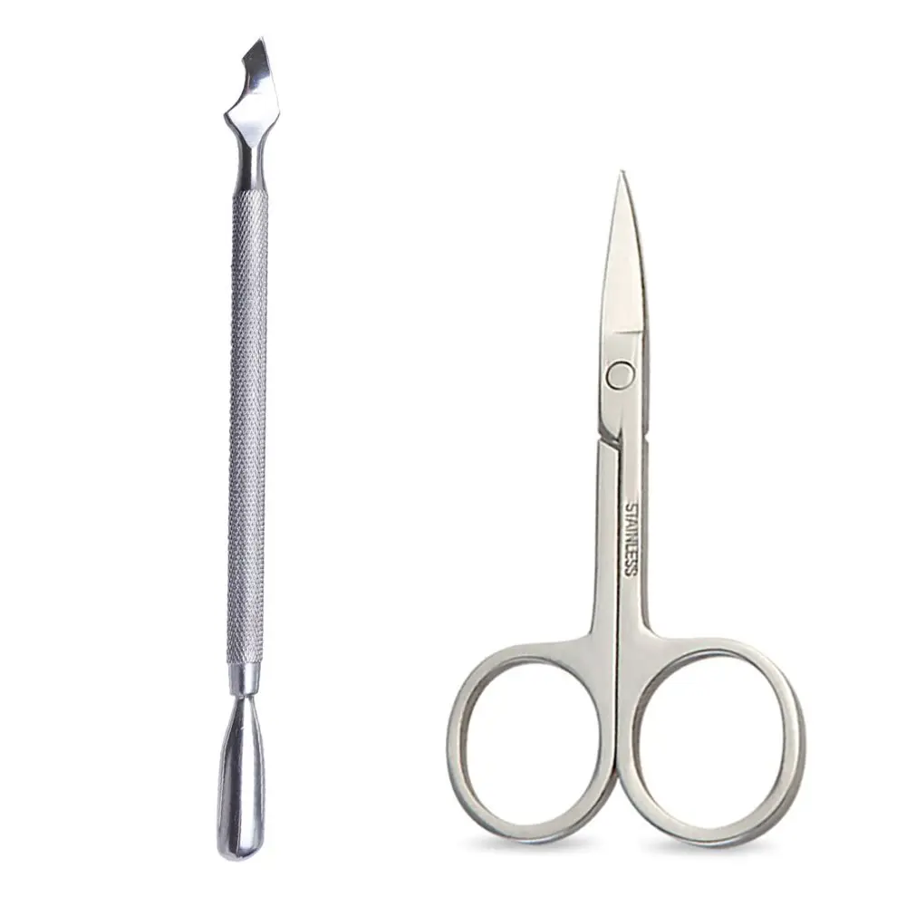

Home Pedicure Salon Cuticle Pusher Nail Art Tool Set Nipper Clipper Dead Skin Remover Set Cuticle Cutter Scissors