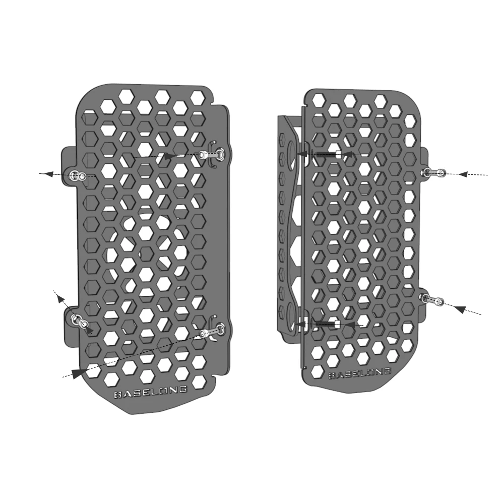 For KTM EXC XC XCW TPI 2T/4T MODEL 2023 2022 2021 2020 Motorcycle Radiator Grille Guard SX SX-F XC 125 150 250 2020~2026 2025