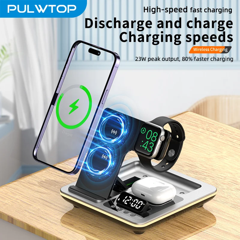 station-de-recharge-sans-fil-avec-elevateur-electrique-support-de-charge-rapide-23w-pour-iphone-horloge-numerique-avec-lumiere-rgb-compatible-apple-watch-et-airpods