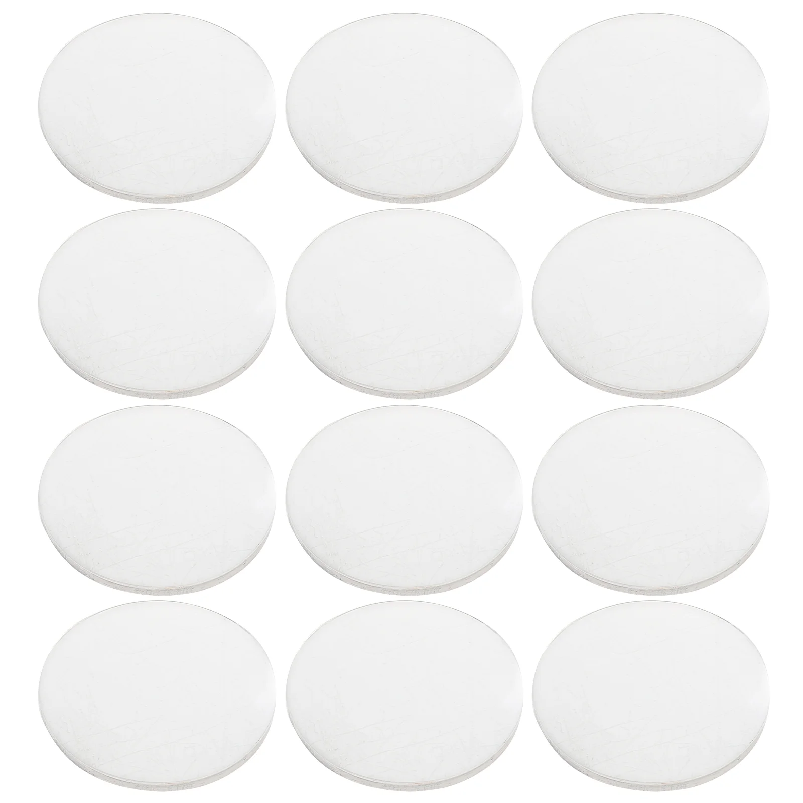 12 Pcs Magnifier Science Teaching Tools Physics Optical Lens Handheld Acrylic Experiment